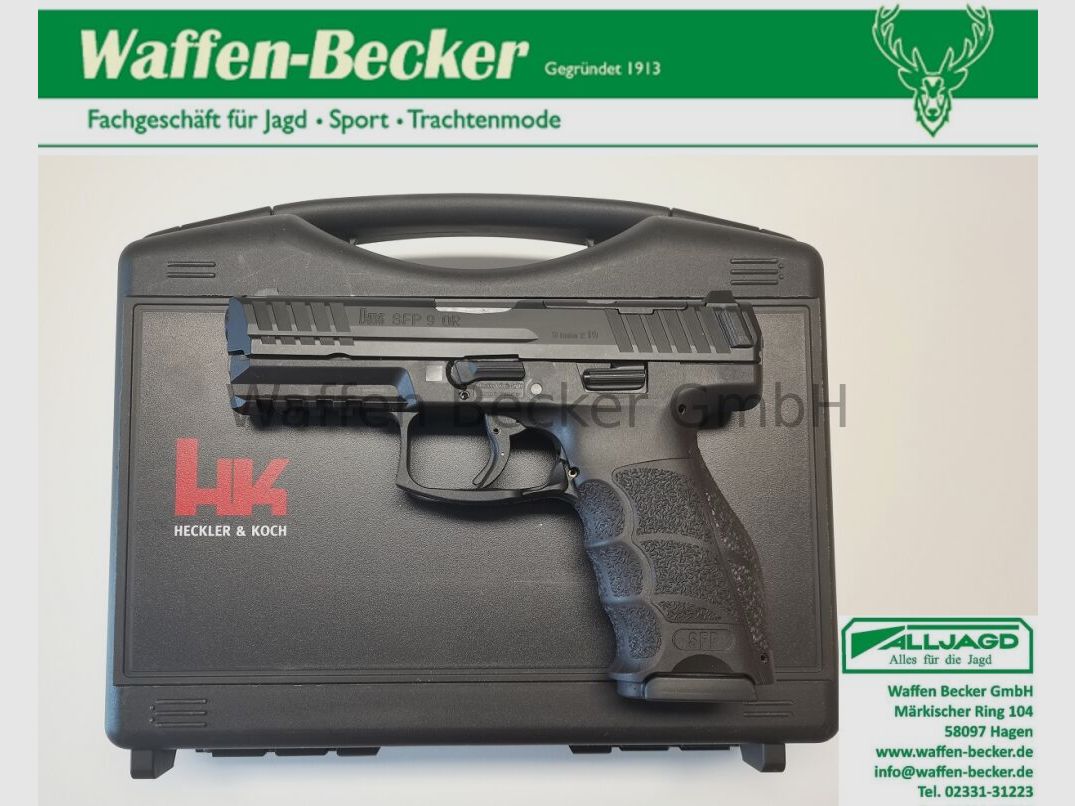 Heckler & Koch	 HK SFP9 Optic Ready (OR) Kal. 9mm Luger