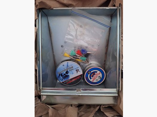 Set d'accessoires pour armes à air comprimé : cibles, billes, piège à billes