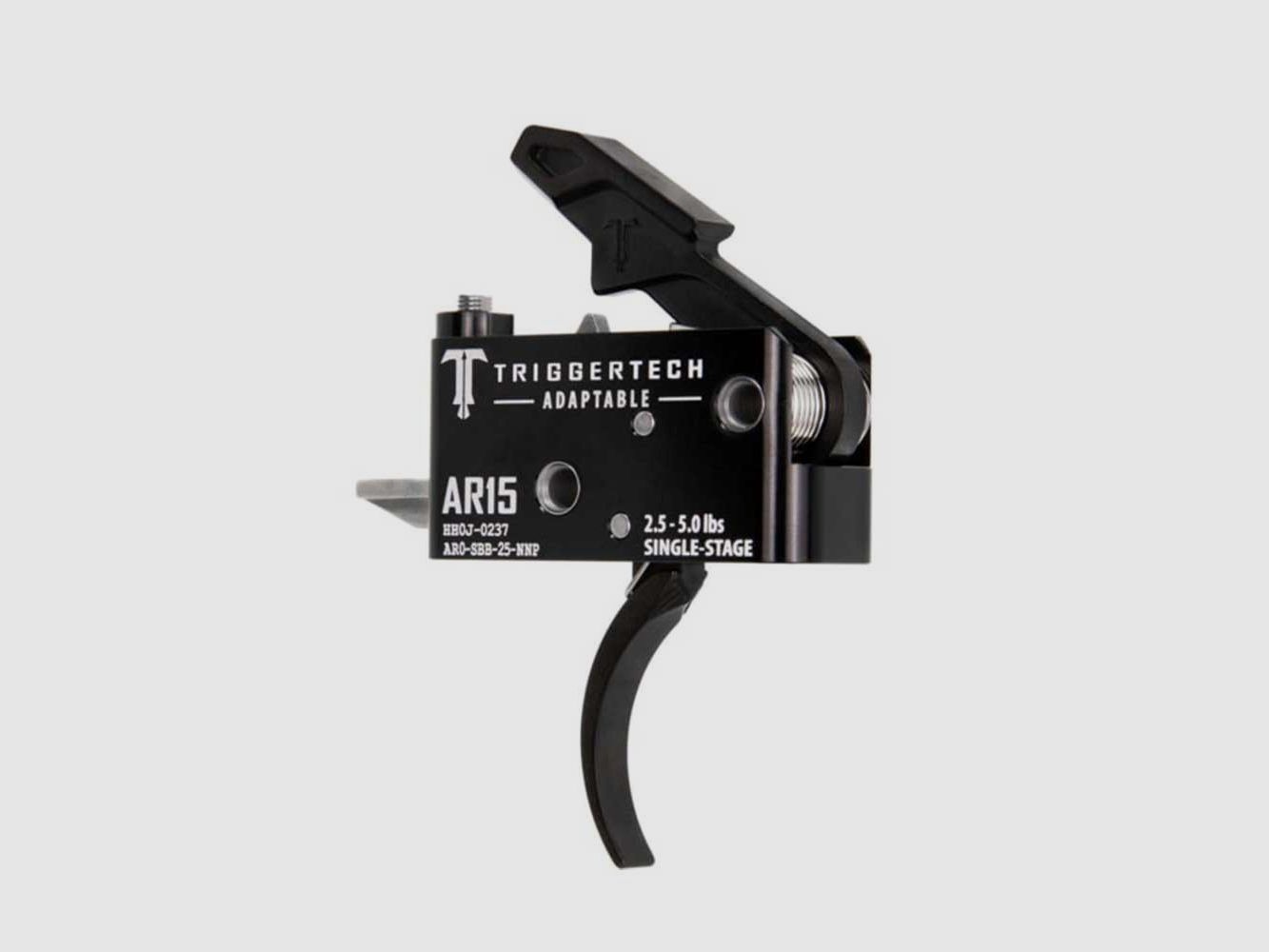TriggerTech AR15 1 Stage Adaptable Pro Curved Black, image 3 of 3