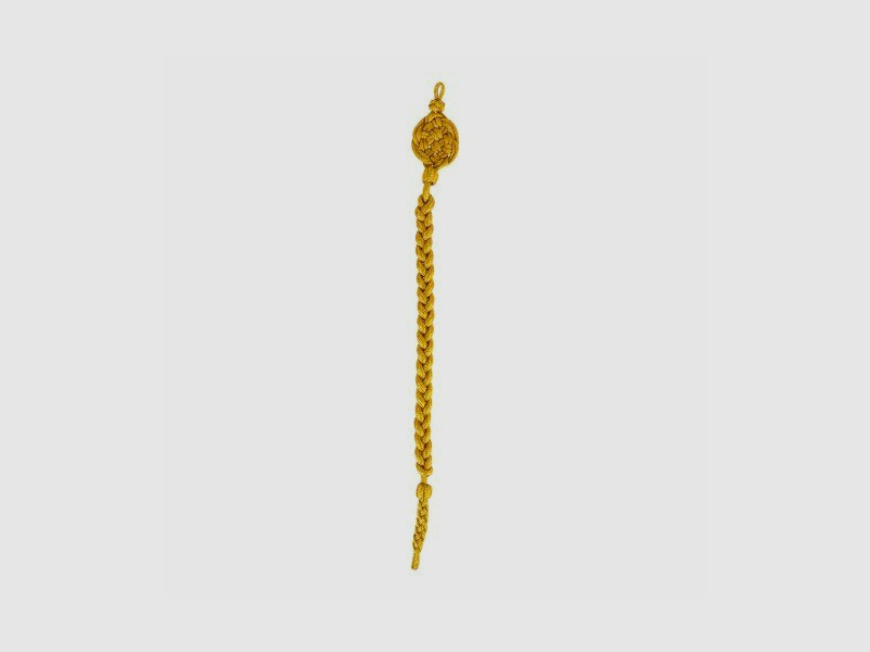 Schützenschnur 50cm goldfarben