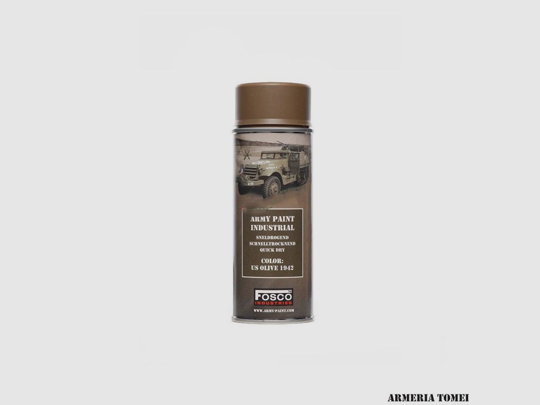 FOSCO INDUSTRIES – SPRAY PAINT COLOR US OLIVE 1942 400ml
