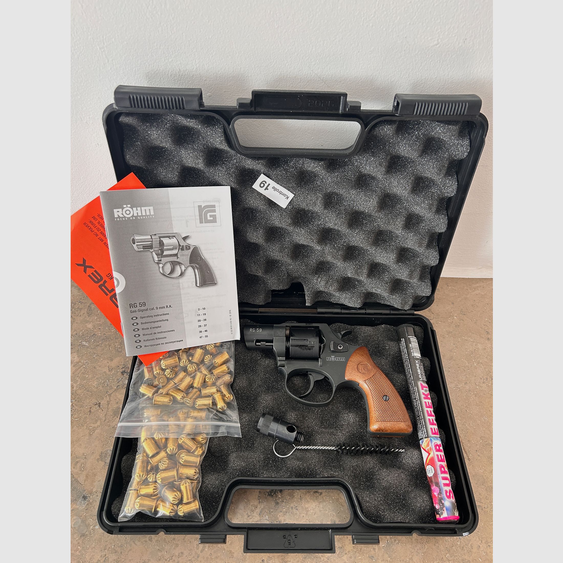 Röhm RG 59 9mm P.A.K Schreckschuss