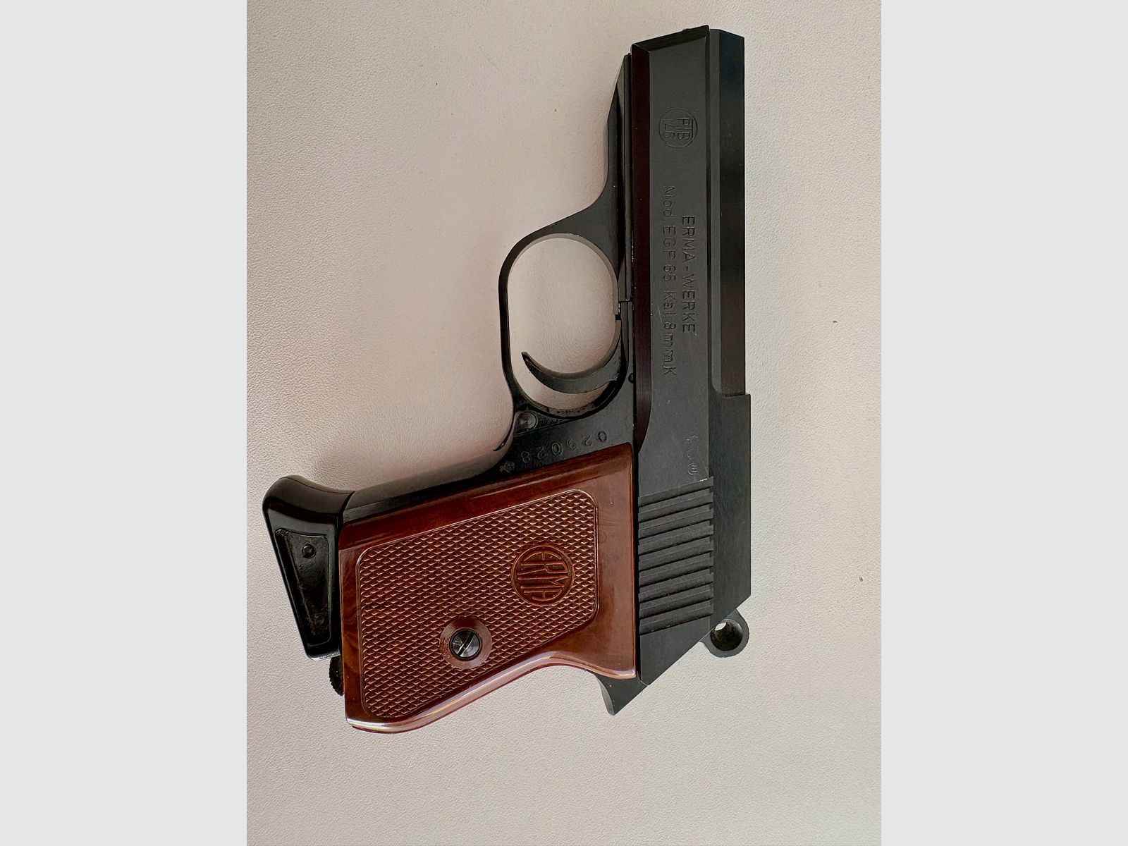 ERMA EGP 55 – 8 mm Knall – komplett mit OVP & Zubehör – Sammlerstück