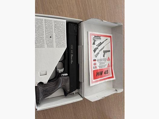 Weihrauch HW45 Black Stone Neuwertig 