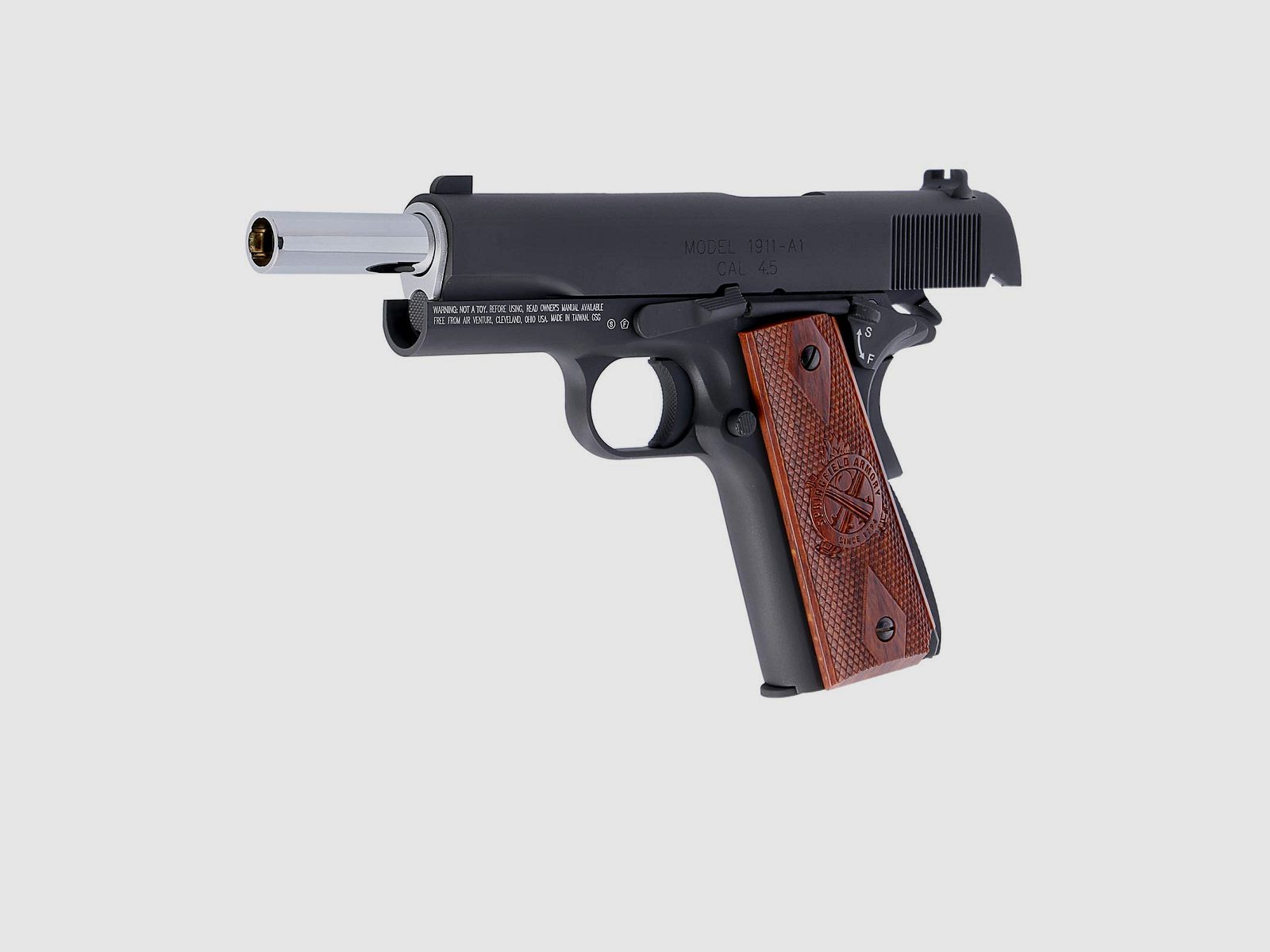 Superset Springfield 1911 Vollmetall 4,5 mm BB Blowback Co2-Pistole (P18)