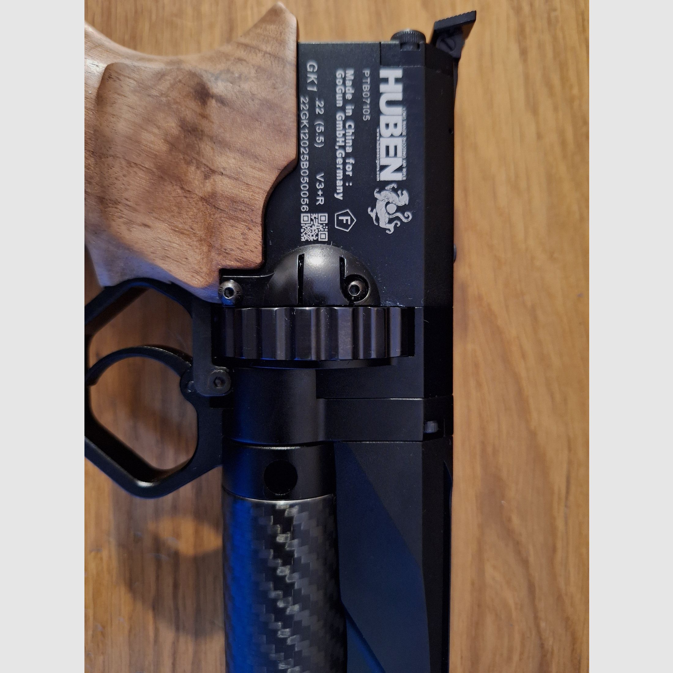 Huben GK1 V3 incl. silencer 7.5 Joules, very good condition,