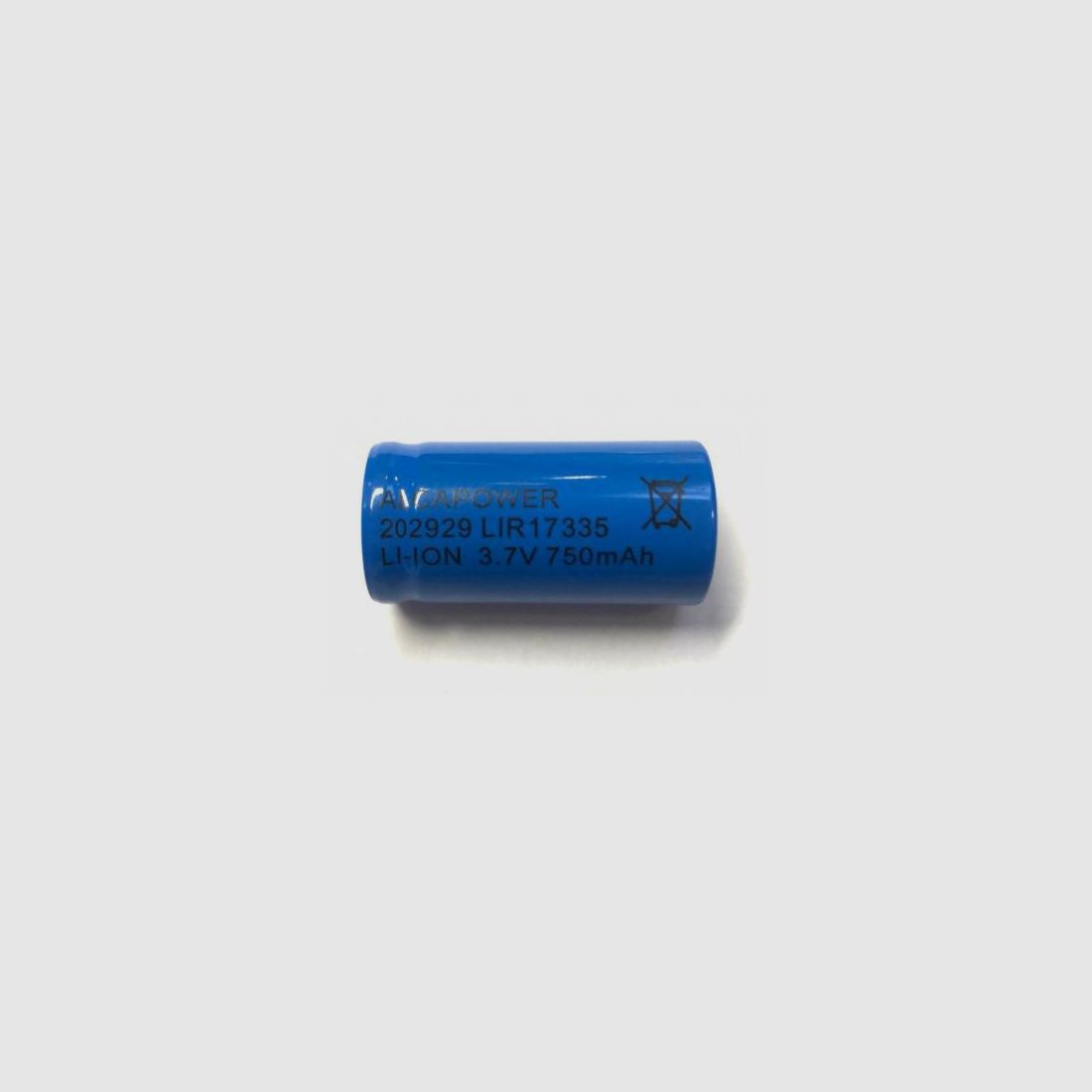 WIEDERAUFLADBARE BATTERIE ALCAPOWER CR16340/ CR123A 3,7V 750MAH
