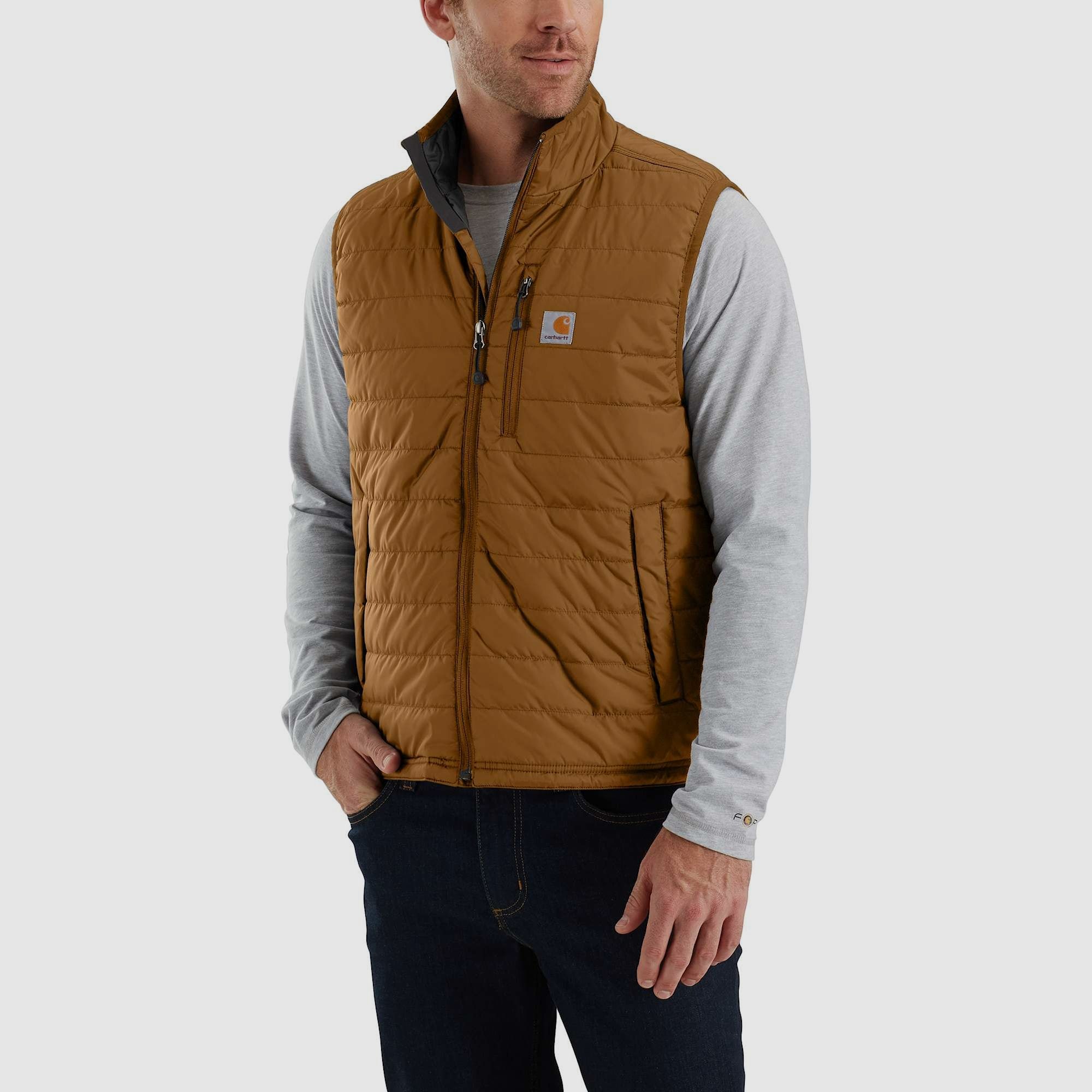 Carhartt Gilliam Vest Men's Carhartt® Brown M