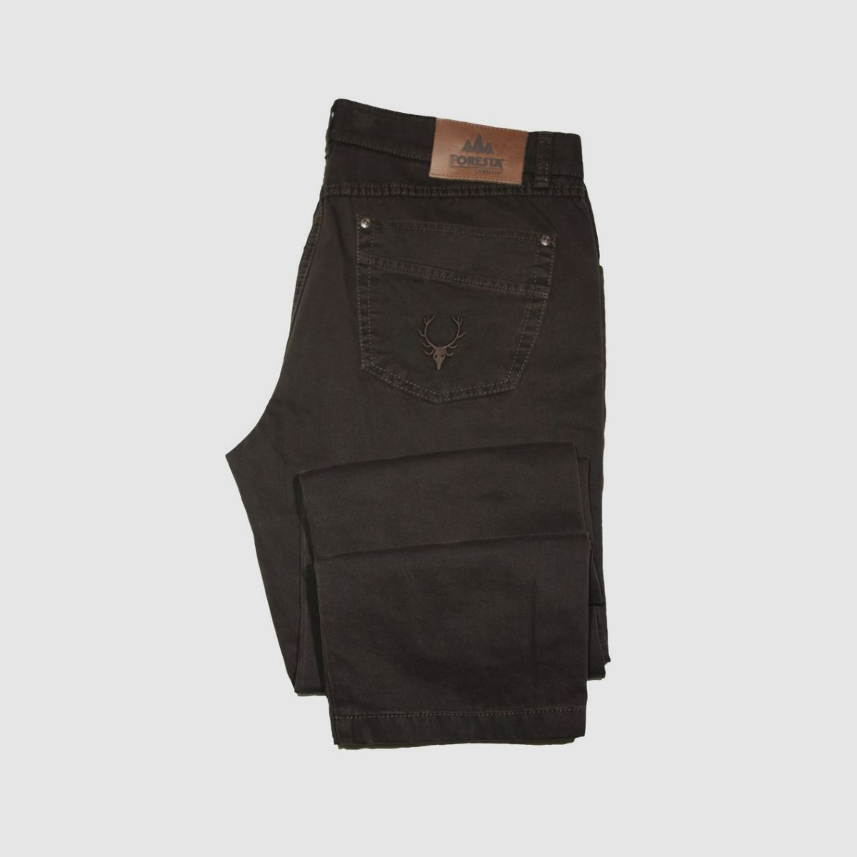 FORESTA Fivepocket Jeans Braun