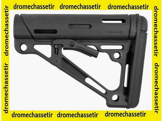 Mil-Spec Rear Stock for AR15, black