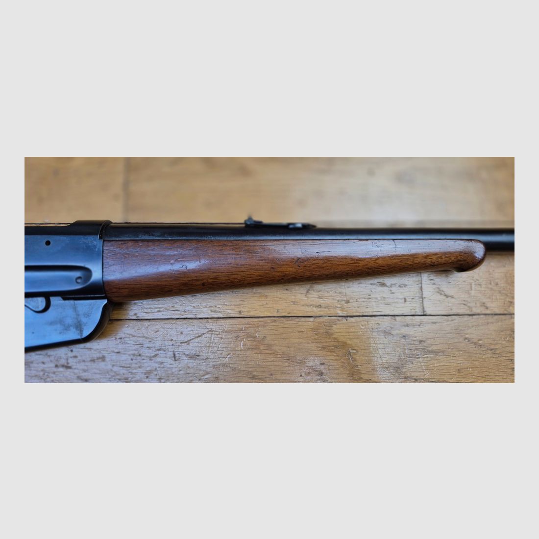 Zeer zeldzaam "echte" Winchester repetitiegeweer model 1895 Made in USA – Kal. 30.06 Springfield – Originele Winchester fabricage New Haven van 1911! – Import uit het Duitse Rijk voor 1914 – Prachtig walnoothout van klasse IV – Originele bluing van 98% bijna perfect – Zeer mooie markeringen van "echte" Winchester (niet Japan na 1985) – Prachtige loop en perfecte mechanica – Wapen in originele staat in uitzonderlijke staat – Categorie D §e)! – Zeer zeldzaam en in uitstekende staat++, afbeelding 32 van 38