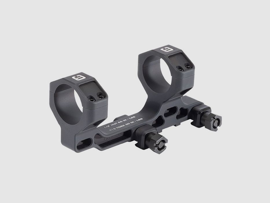 BADGER ORDNANCE 30MM 1.70″ 0 MOA MODULAR MOUNT, BLACK, imagen 1 de 3