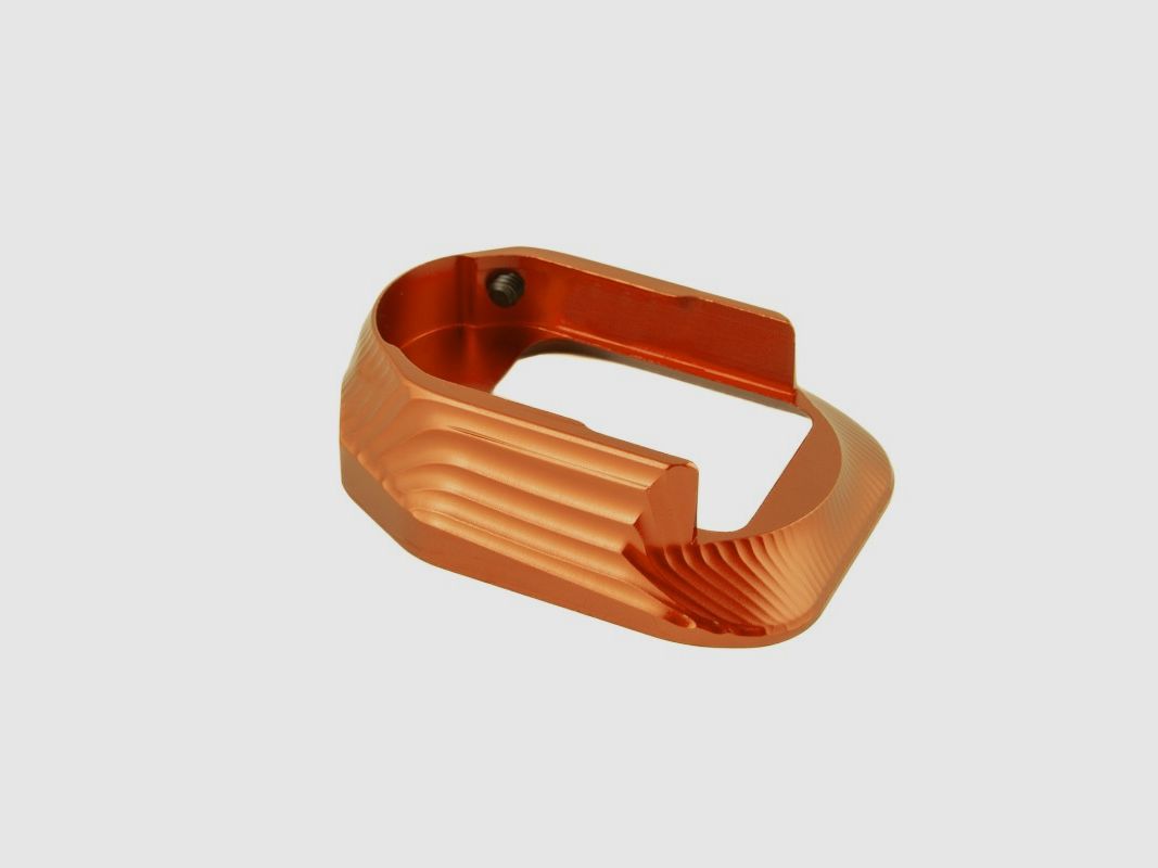 Magwell für CZ 75 TS Orange/Czechmate/TS 2 aus Aluminium — Grau, Bild 3 von 8