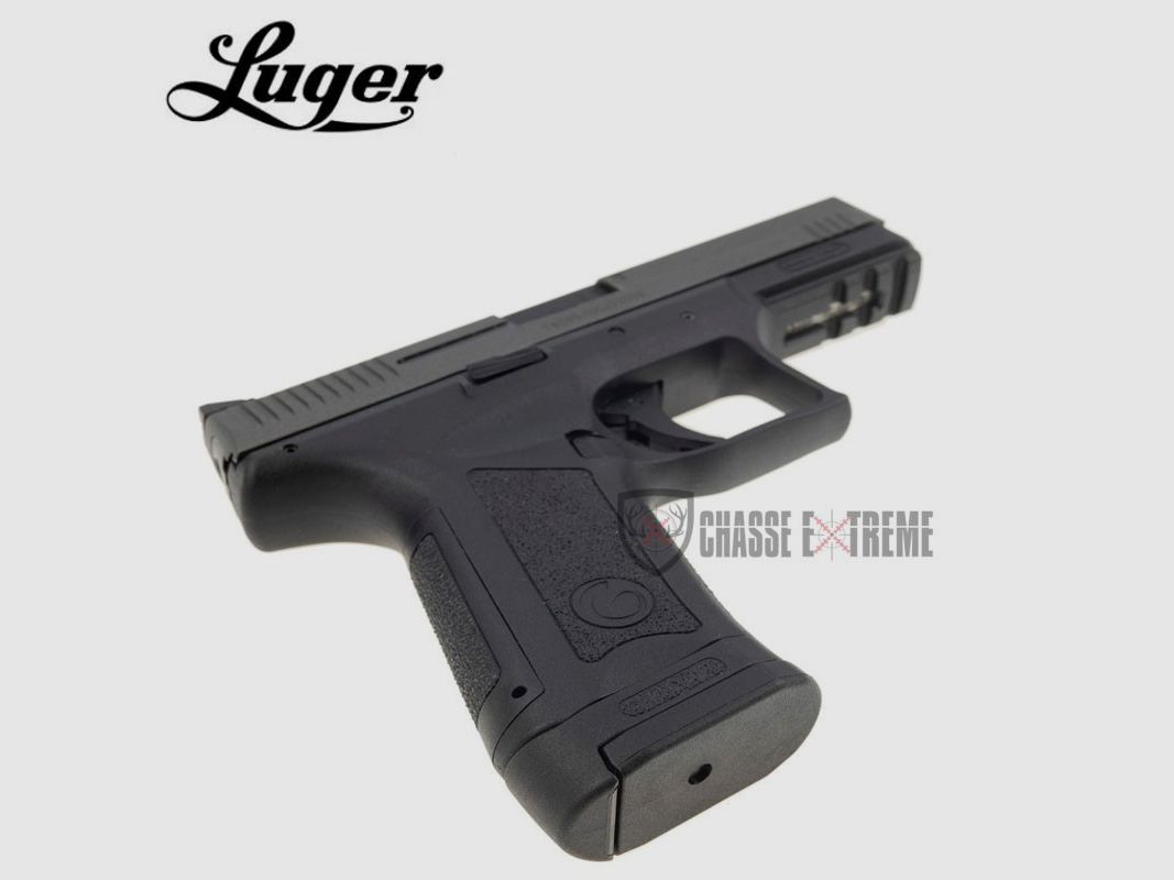 Pistole LUGER Mc 9 Kal. 9mm Para Schwarz/Grau, Bild 3 von 4