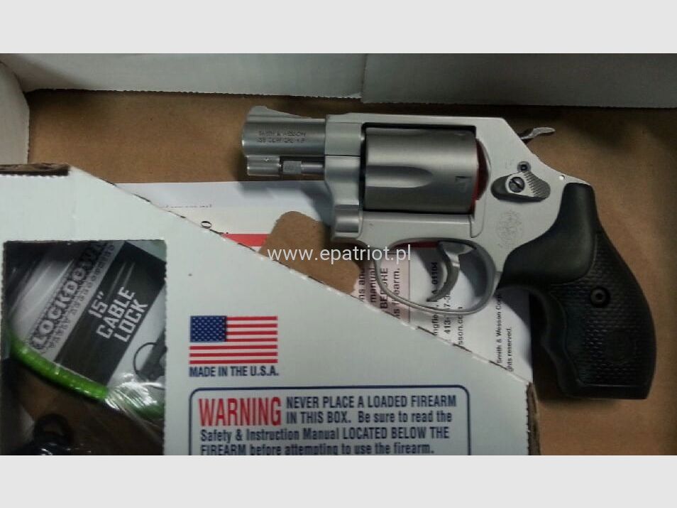 Rewolwer SMITH & WESSON 637 kal. 38Spec