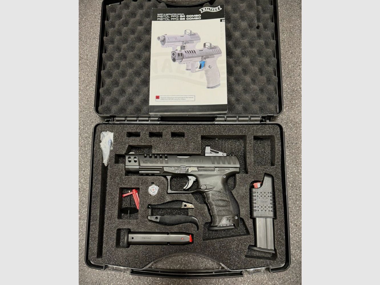 Walther PPQ 5 Match Combo