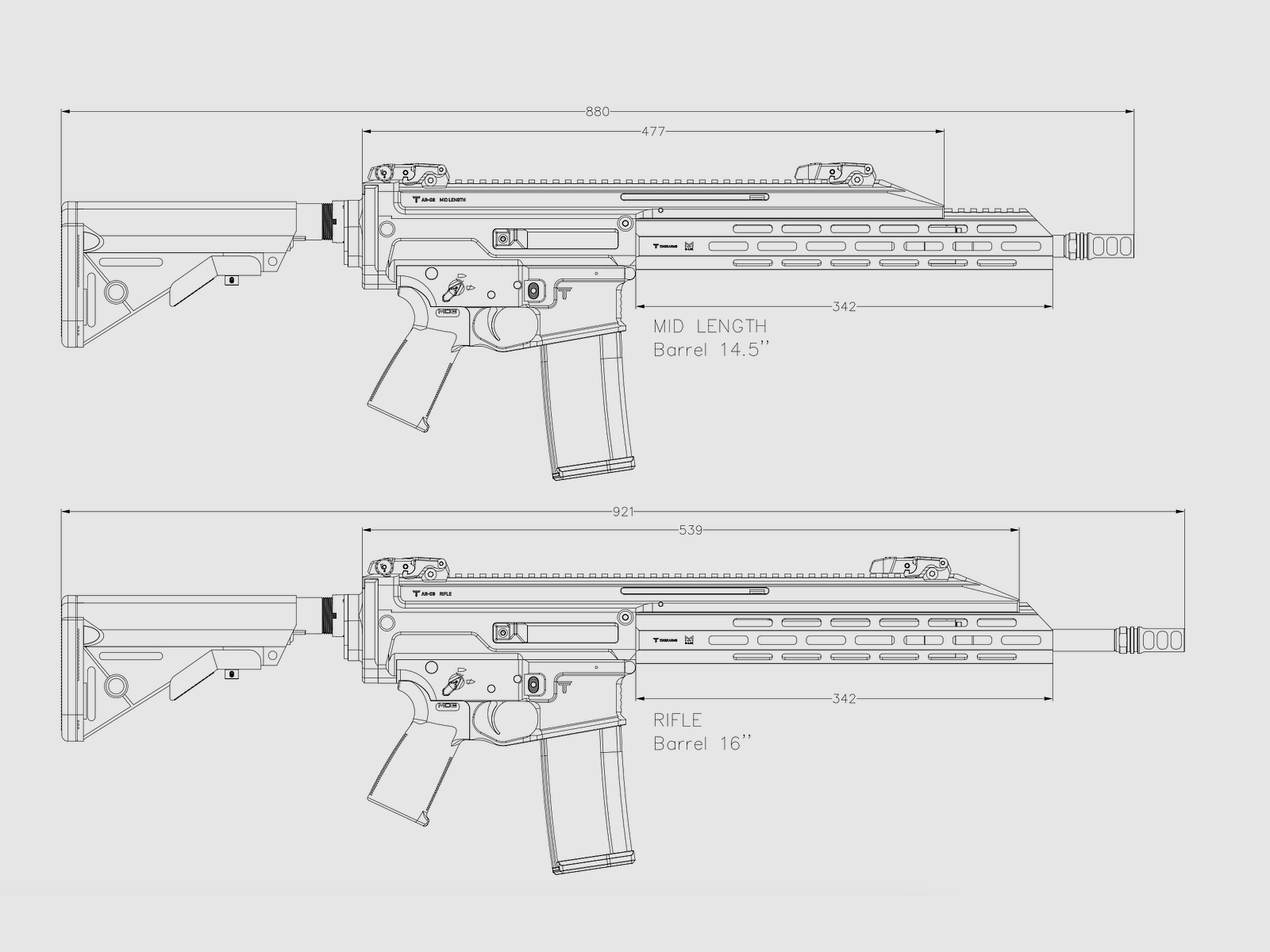Tinck Arms PERUN X-16 223REM, image 5 sur 6