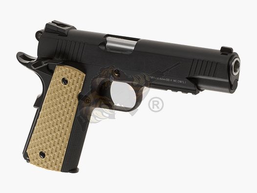 Desert Warrior 5.1 Full Metal GBB in Schwarz