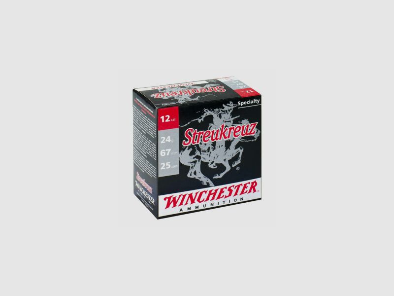 Winchester croce di colpo .12/67 24g #9 (2,0mm) 25 cartucce