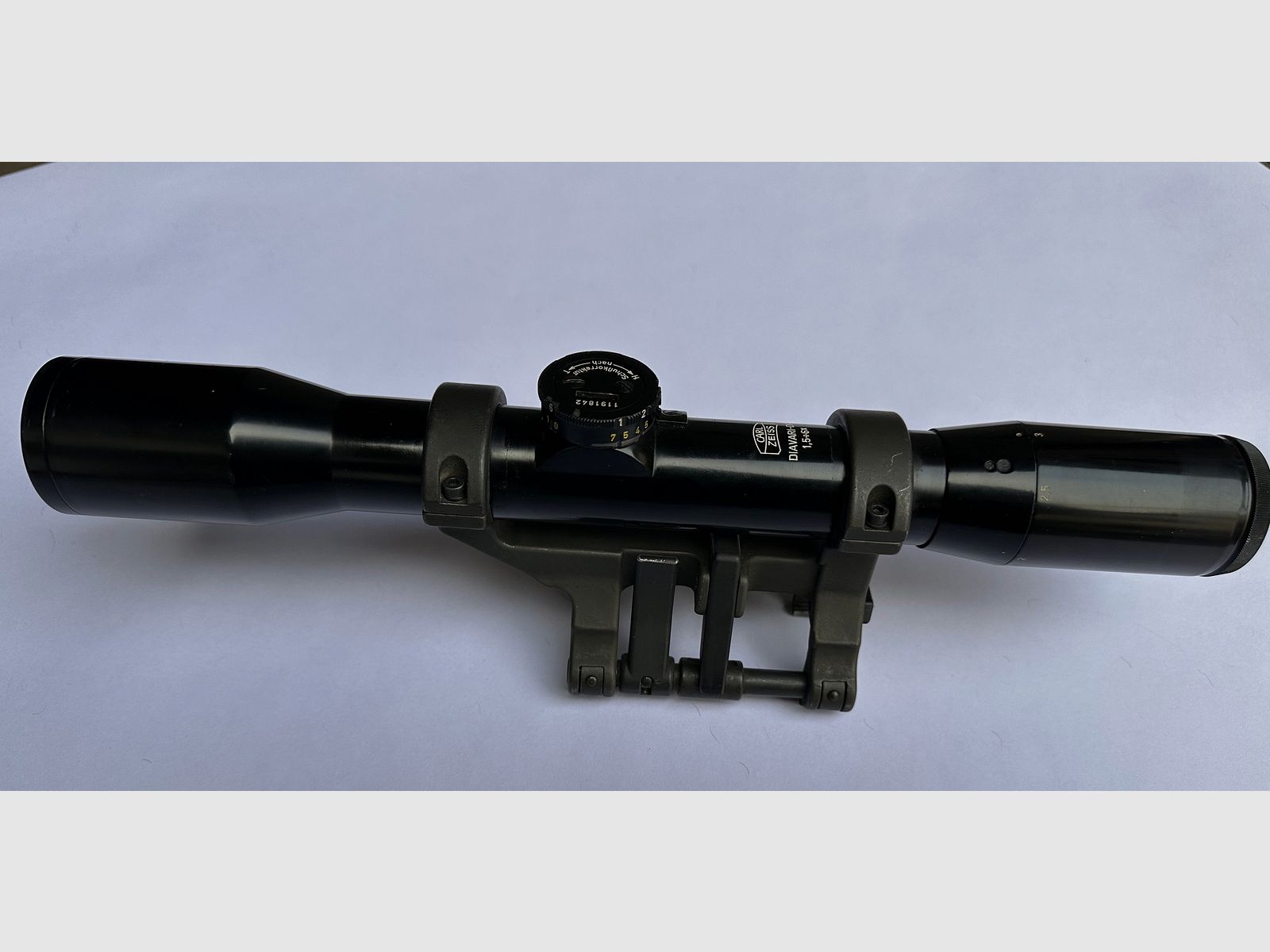 Montage rapide Stanag HK G3SG1 d'origine + Zeiss Diavari DA 1,5x-6x