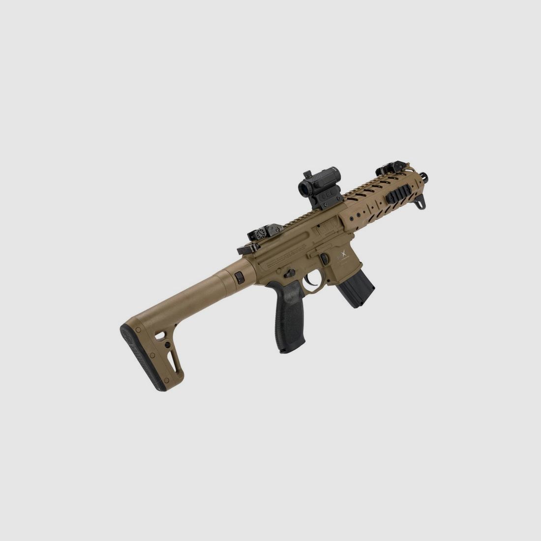 SIG SAUER MCX FDE mit Rotpunktvisier
