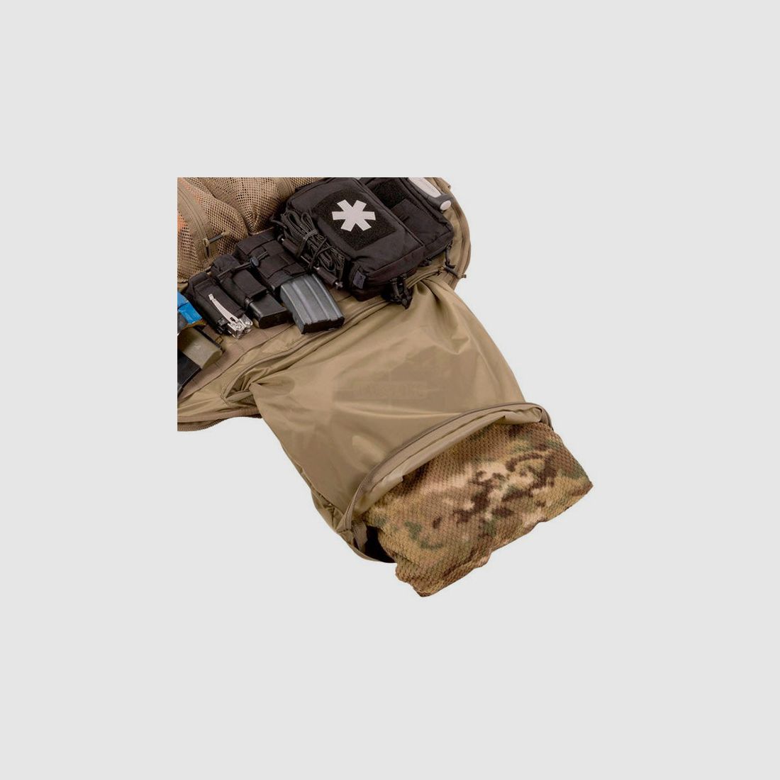 Fluchtrucksack BAIL OUT BAG BACKPACK, 25 Liter, Black, Bild 9 von 16