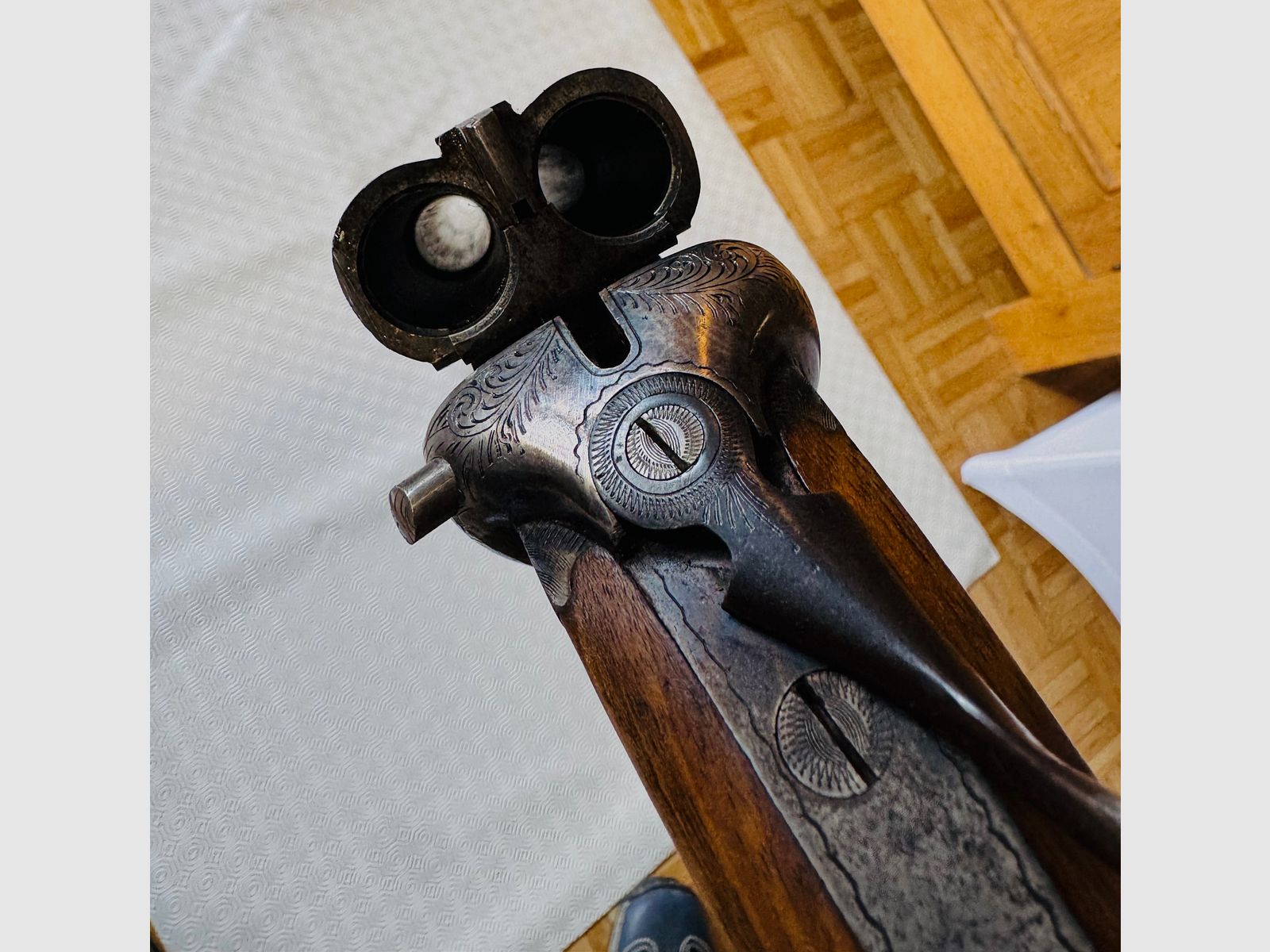 Doppelflinte Aurora 18077 – Kaliber 16/70 – stark gebraucht, voll funktionsfähig