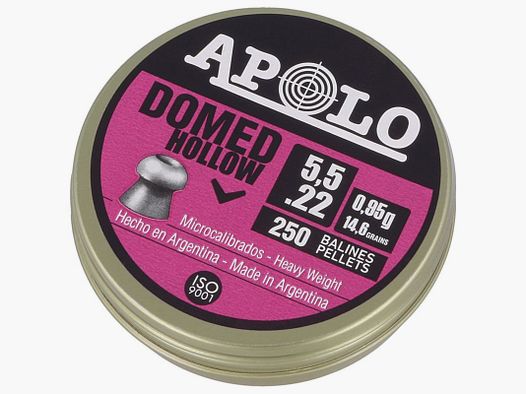 Śrut Apolo Domed Hollow 5,5mm 250szt.(E19702)