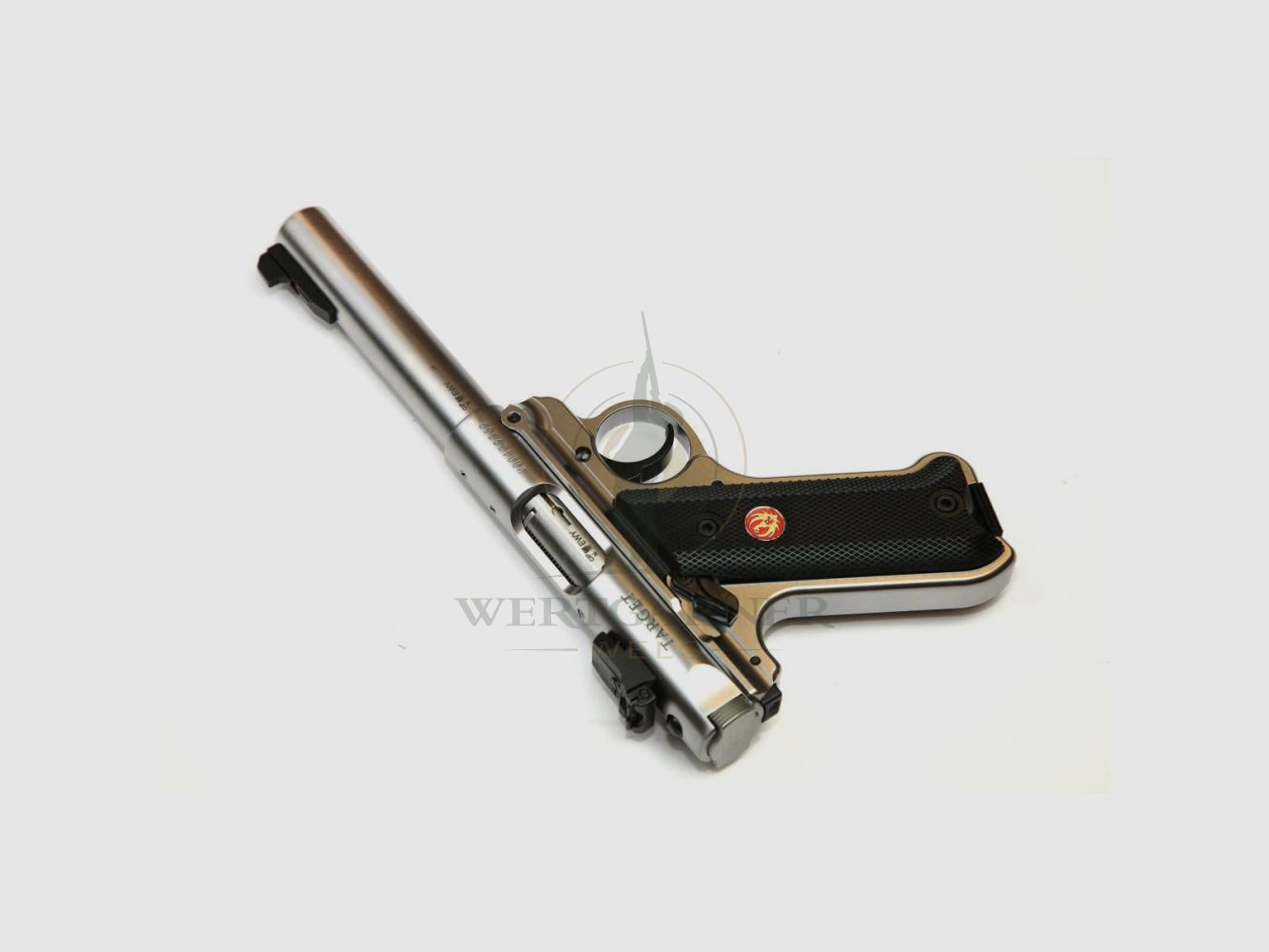 Ruger Mark IV Target Pistol Kal. 22 l.r. stainless, synthetic Grip, Bild 6 von 9