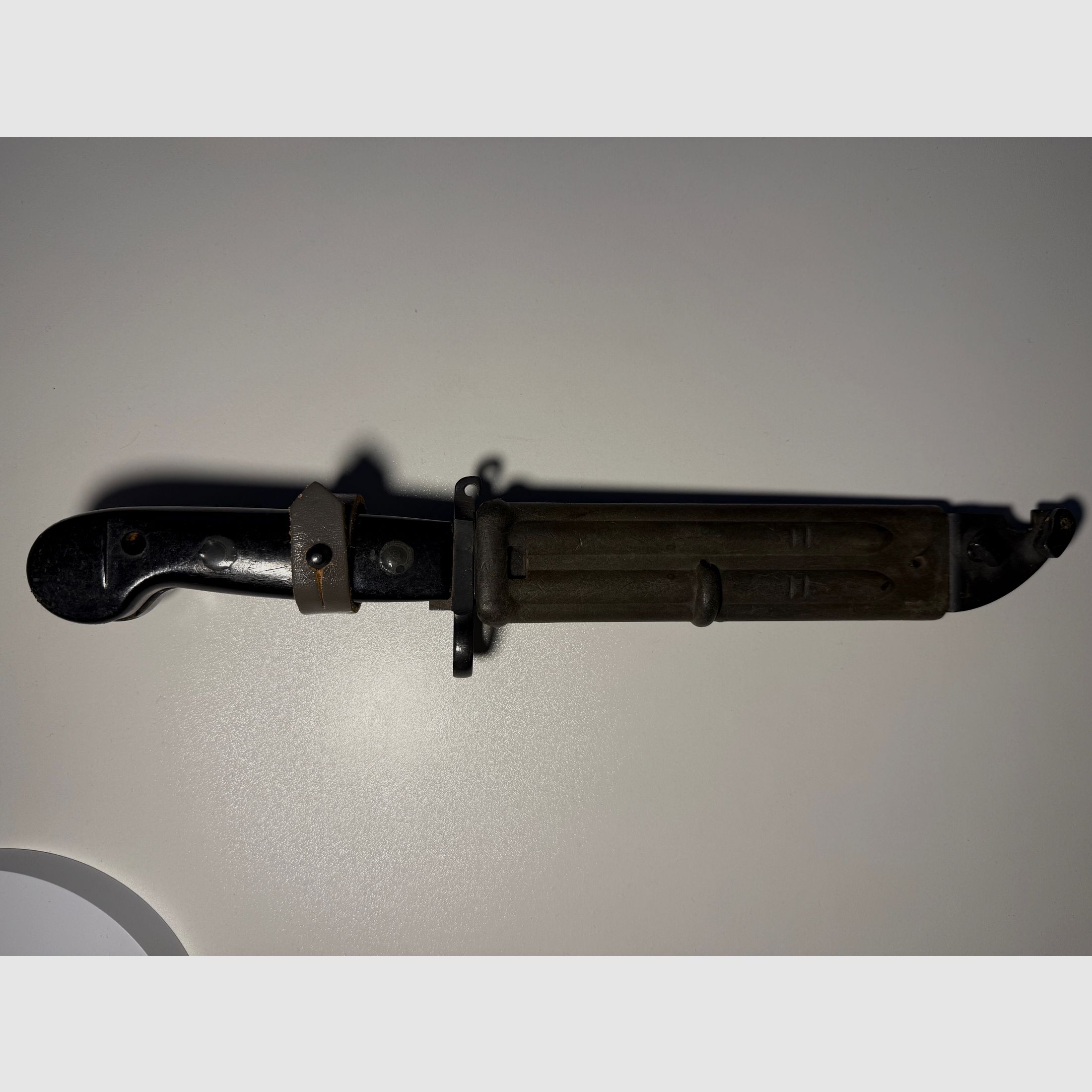 Baïonnette DDR / NVA AK 47, couteau de combat pour Kalachnikov