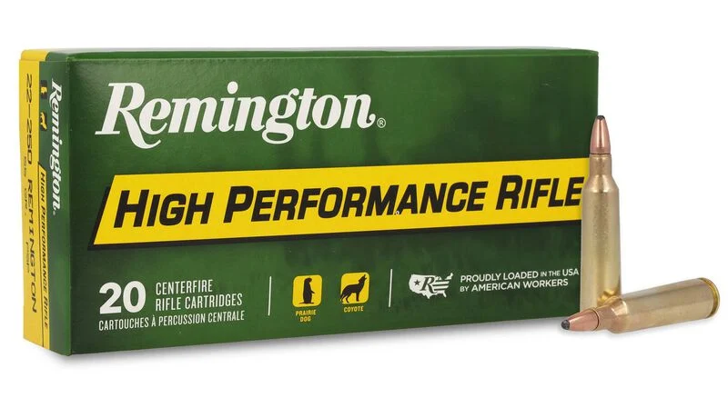 Remington High Performance .22-250 Rem. 55GR PSP 20 Patronen