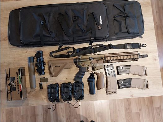 UMAREX HK416A5 GBBR con accessori