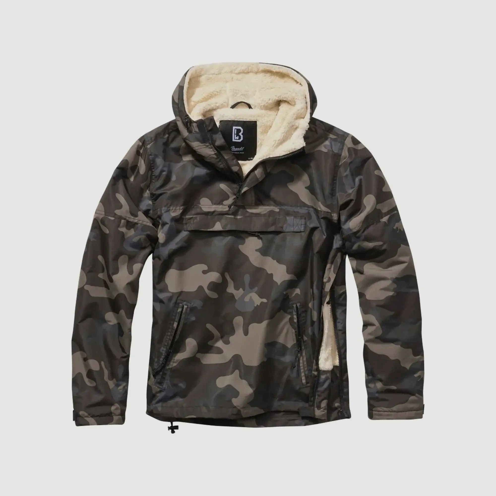 Brandit Brandit Jas Windbreaker Sherpa - Woodland / S Heren