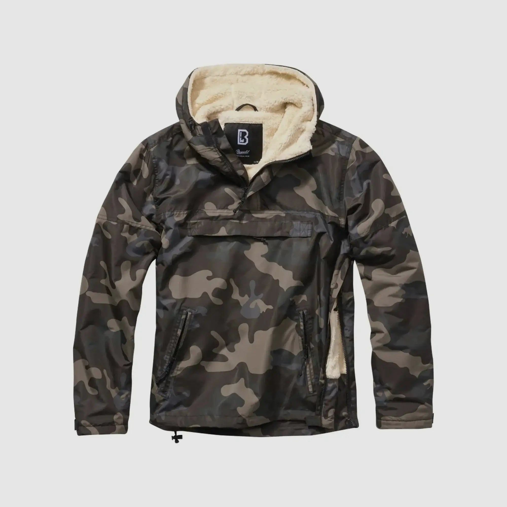 Brandit Brandit Jacket Windbreaker Sherpa - Woodland / S Men