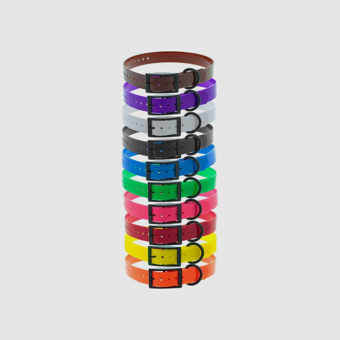 Halsband CANIHUNT XTREME ROSE 2.5x0.25x65cm doppelte Schnalle, Bild 2 von 2