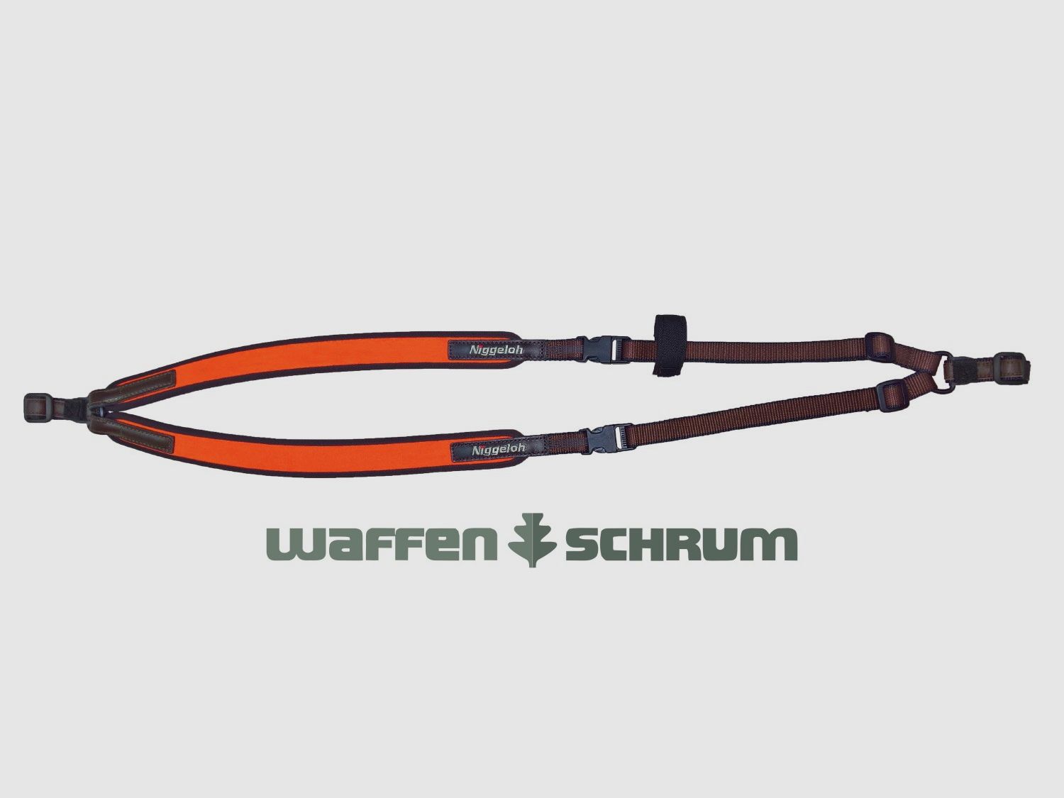 Niggeloh Rucksack-Gewehrriemen Neopren - Orange