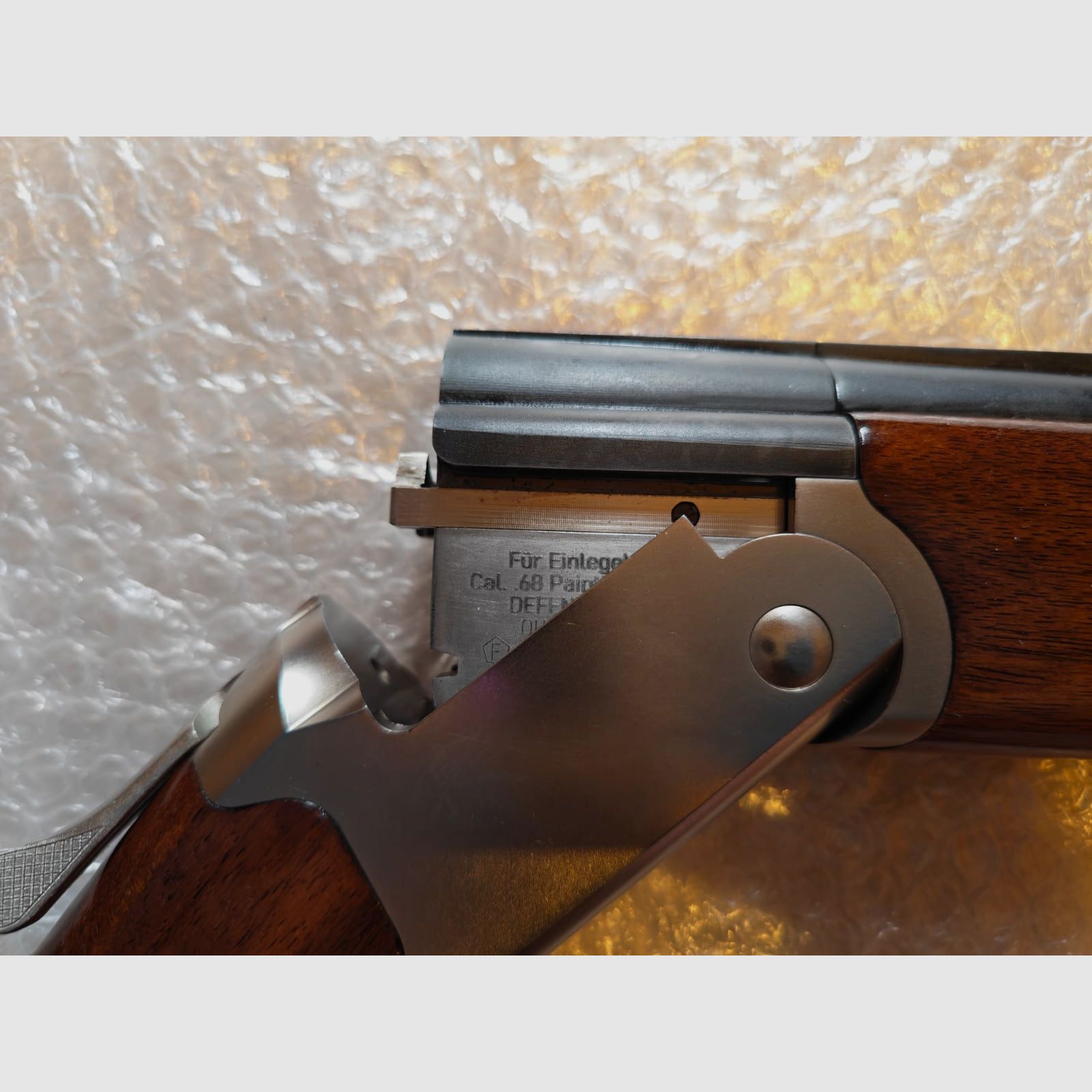 MWM STEEL HUNTER .68 home defense Pepperball / Paintball double-barrel shotgun / double-barrel shotgun "Sawed off" SPECIAL EDITION / UNIQUE with stainless steel receiver | NEW
