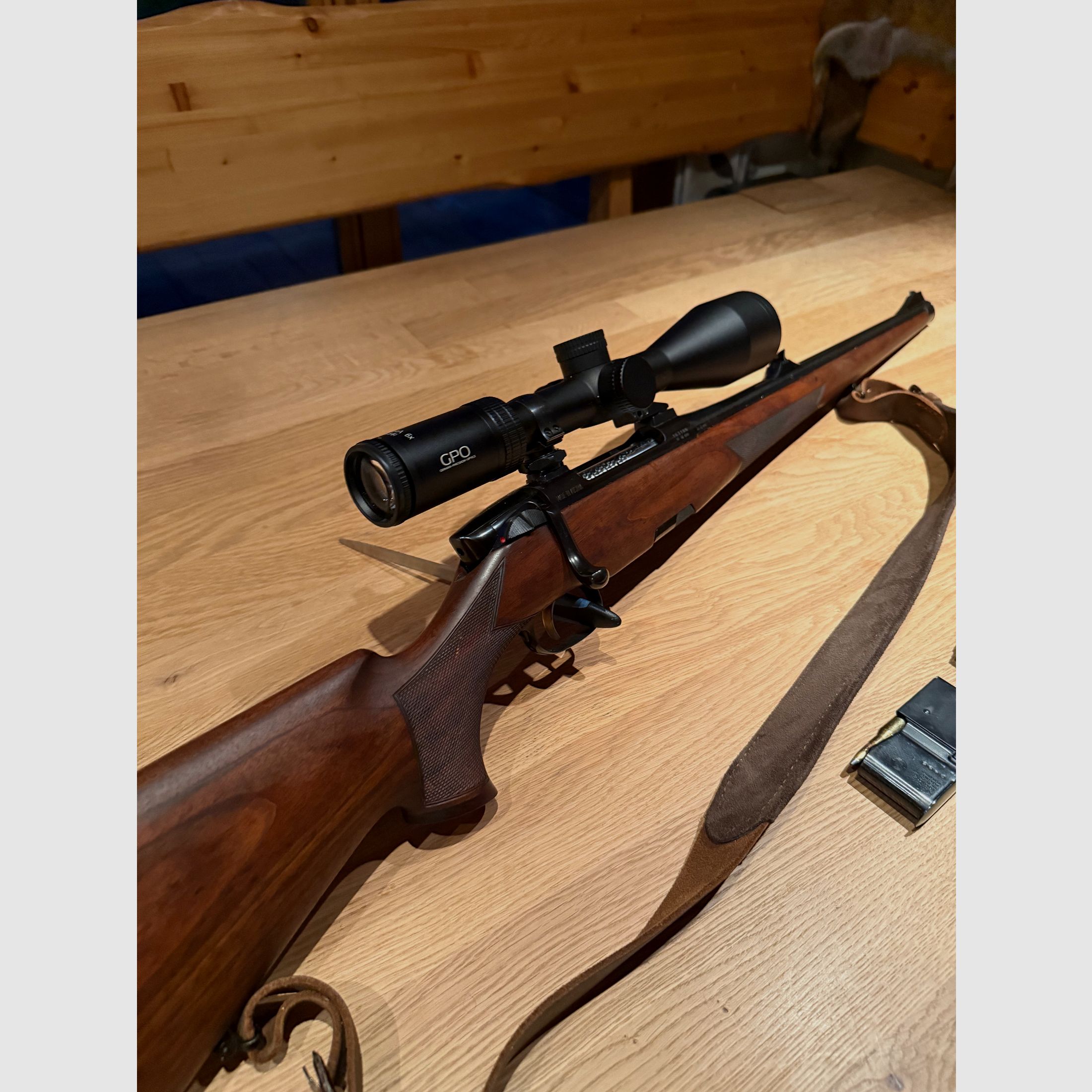Steyr Mannlicher lujo calibre 6,5 con nueva óptica
