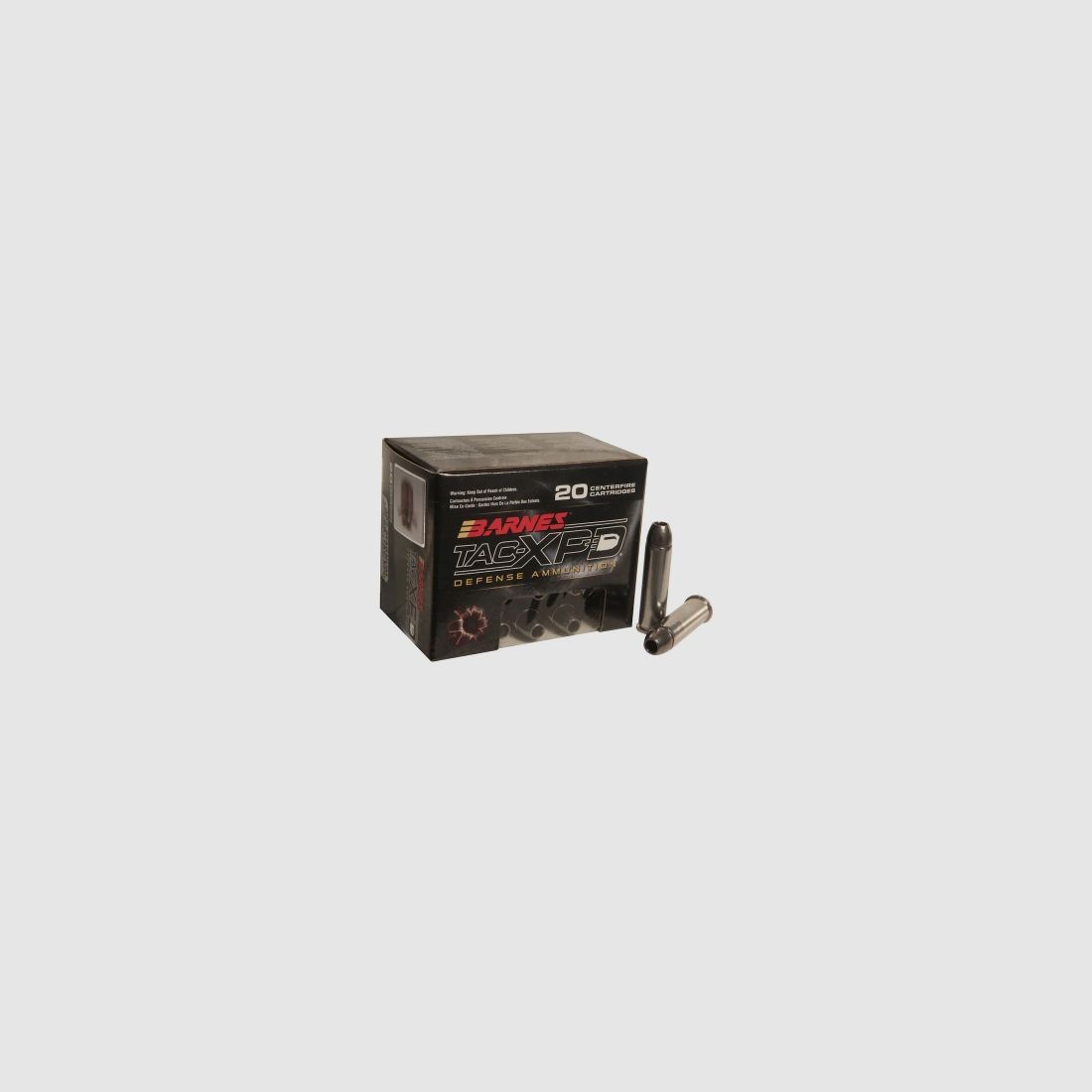 Barnes TAC-XPD .357 Mag. 125GR Defense Solid Hollow Point 20 Patronen, Bild 1 von 5