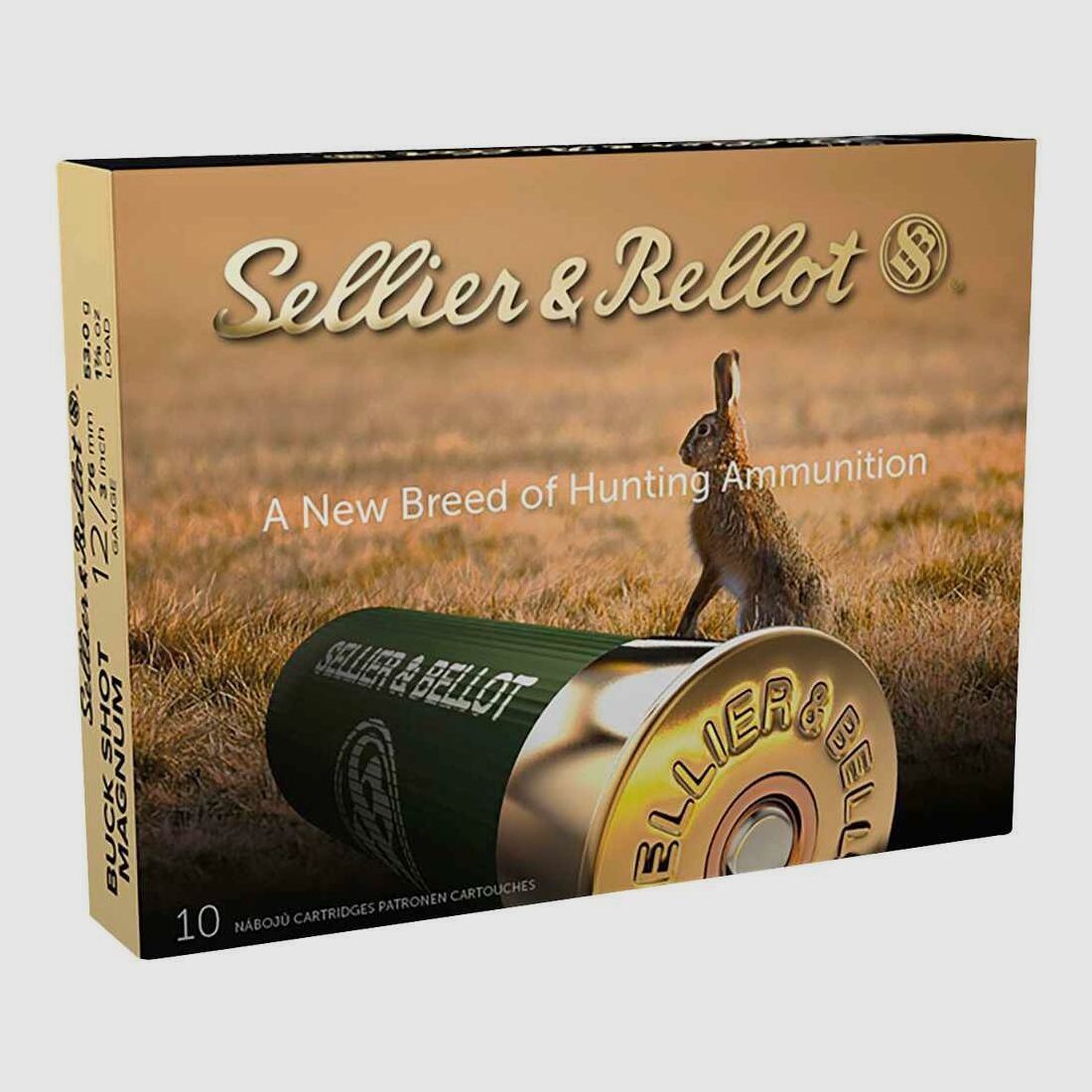 Sellier & Bellot 12/76 Buck Shot Magnum 4.5mm 53g
