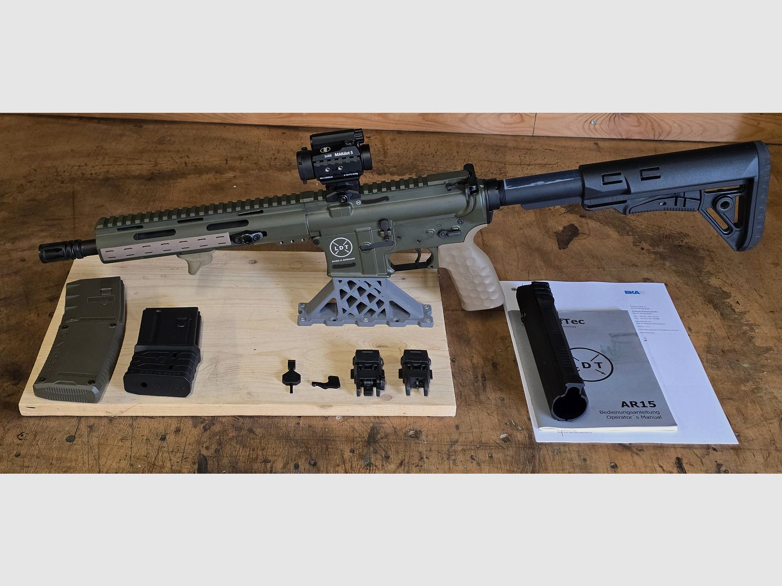 LDT15 10,5" ODG mit Makdot und zusätzlichem Sport-Vorderschaft, Bild 1 von 6