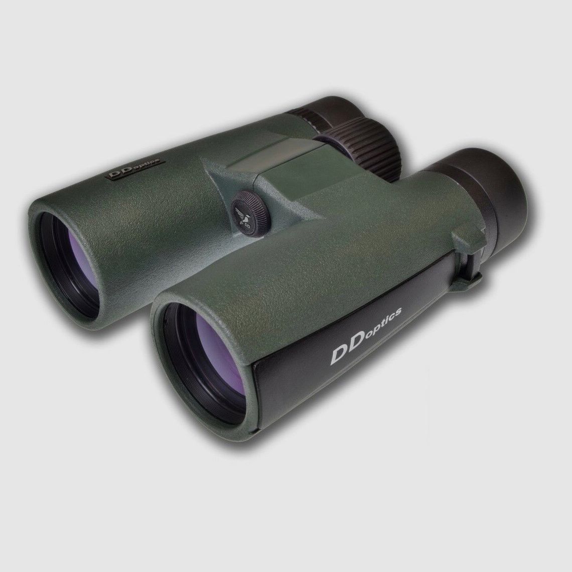 DDoptics 440120034 Fernglas Kolibri 10x33 Gen3 grün mit Tasche und Trageriemen