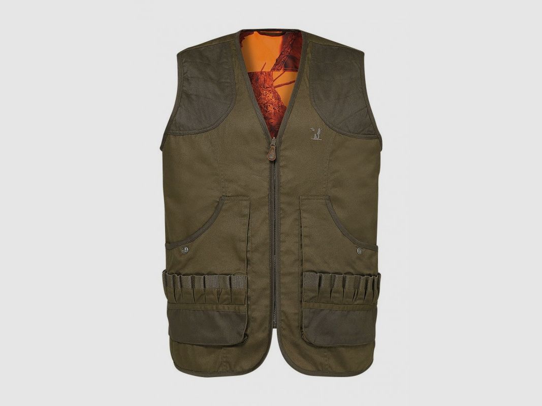 Jachtvest Percussie Savane Omkeerbaar Ghost Camo-XL, afbeelding 3 van 3