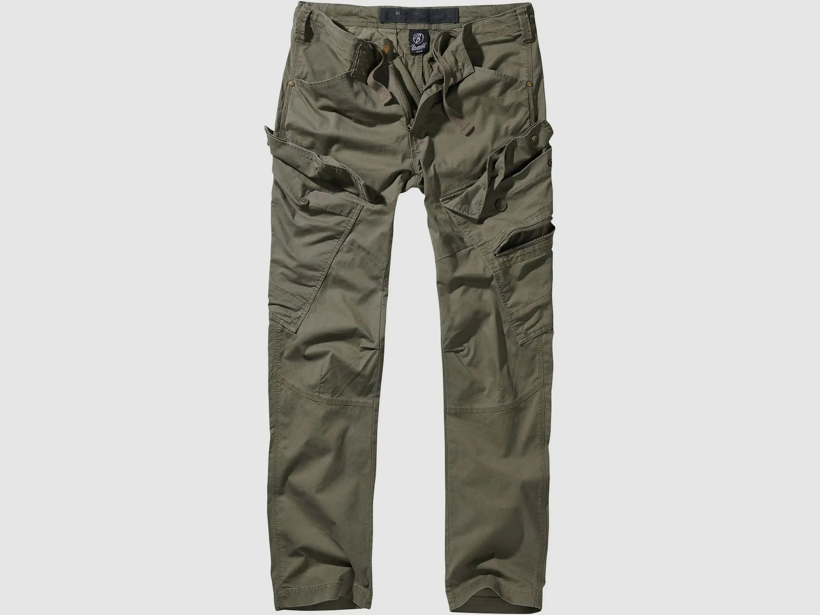 Brandit Adven Trouser slim fit - Olive / S Men
