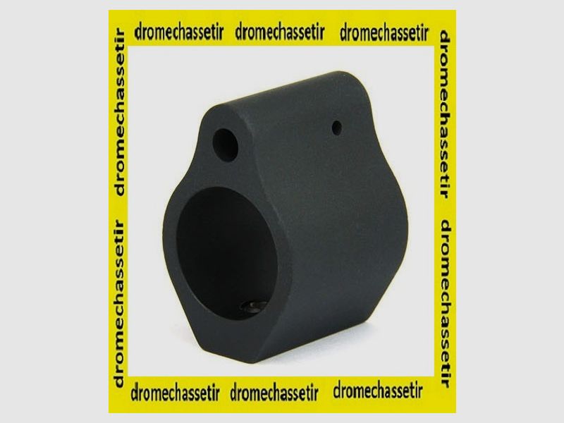 gas Block ultra slim pour AR15, diametre de canon 0.75 pouces, noir