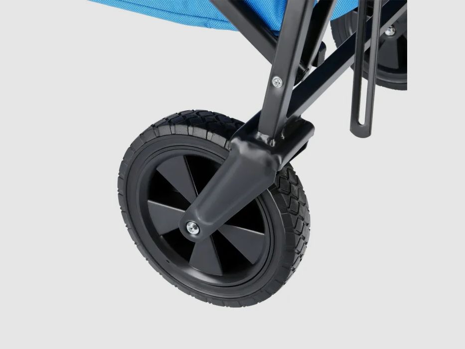 NC1606 Handwagen Grau-Blau 125L Nils Camp