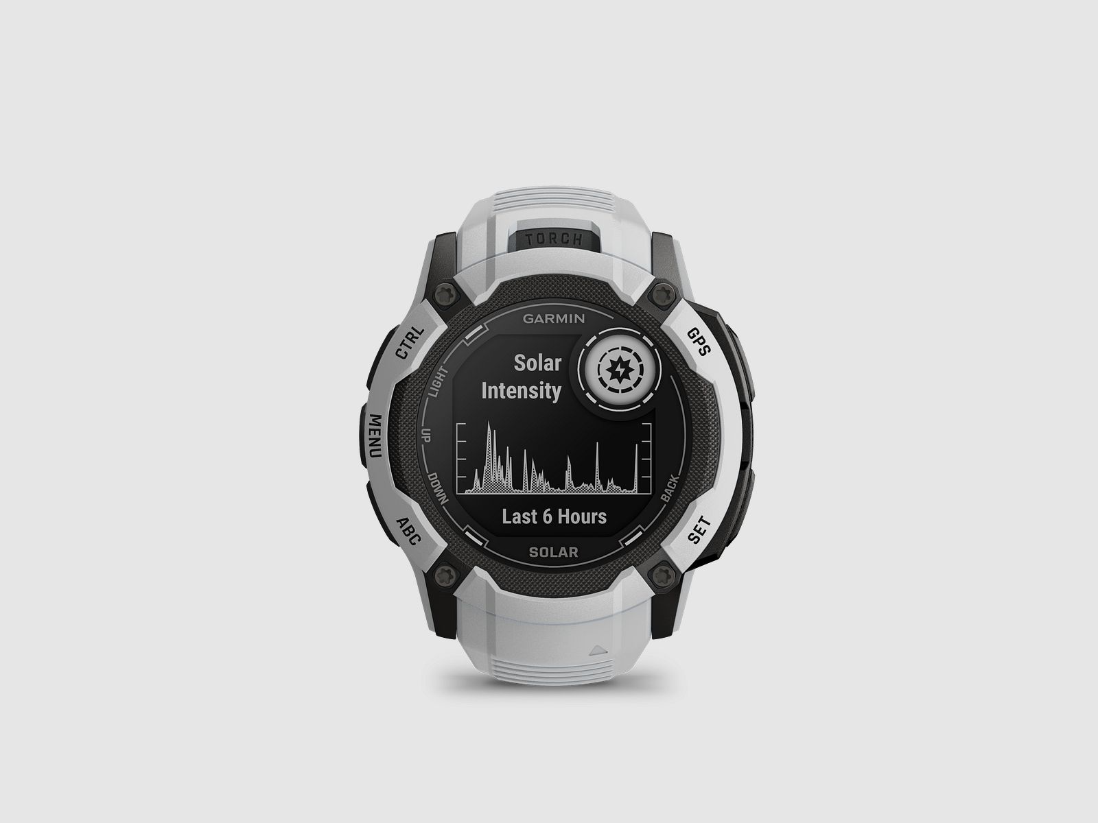 Garmin Instinct® 2X Solar, Steinweiss
