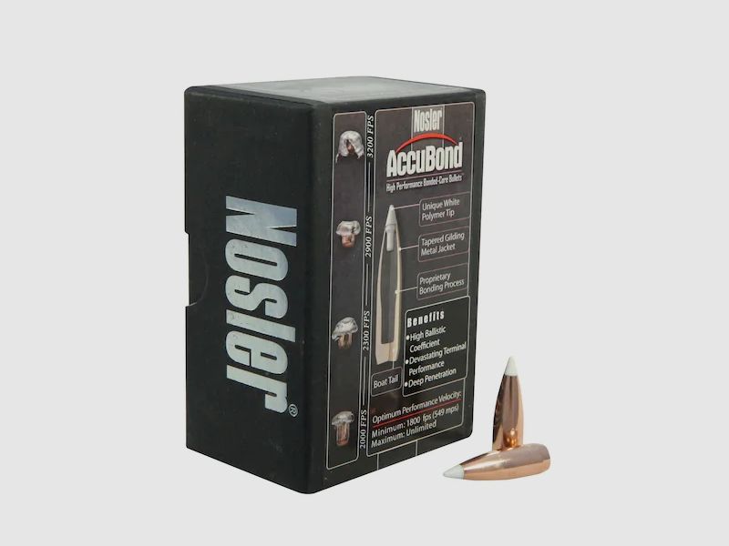 Nosler bullet Accubond .30/.308 125GR SPBT 50 pieces