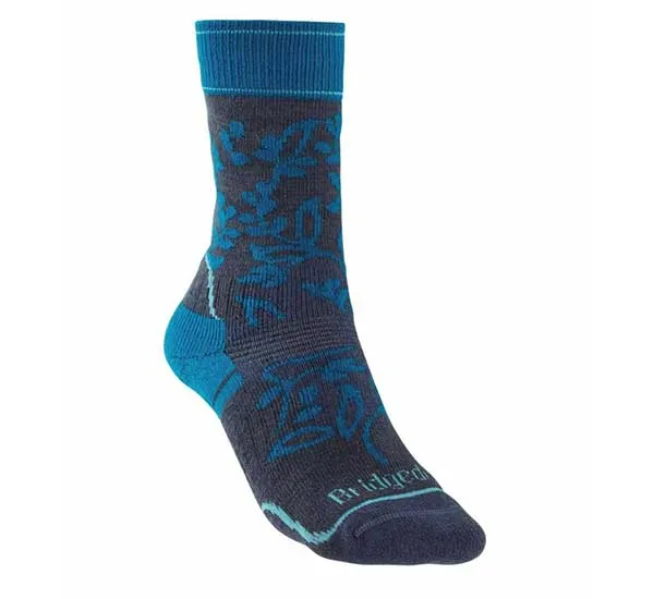 Bridgedale – Wandelsokken – Hike Mid Merino Performance Boot – Navy, afbeelding 1 van 5