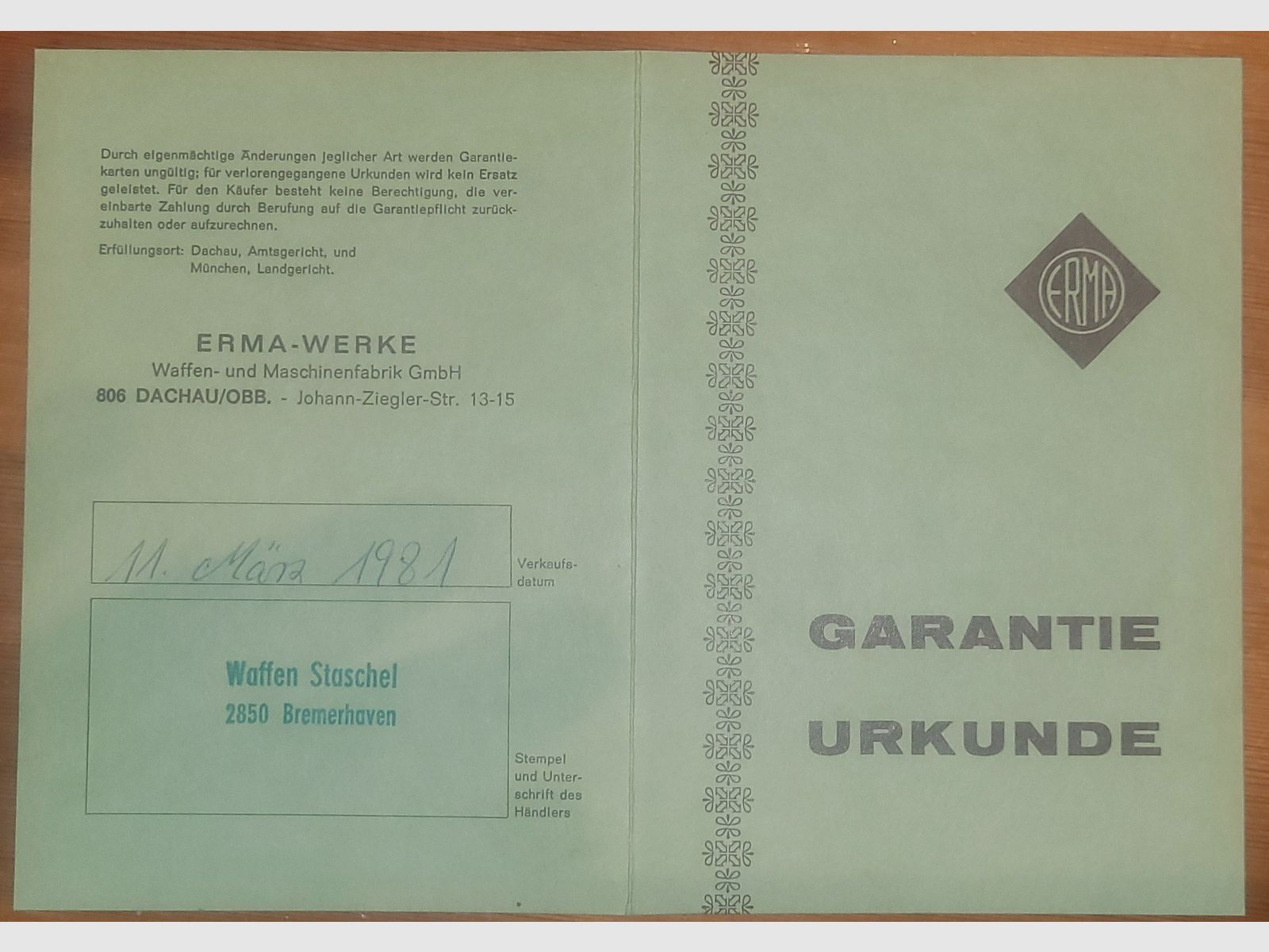 ERMA KGP 690, Schreckschuss, 8mm